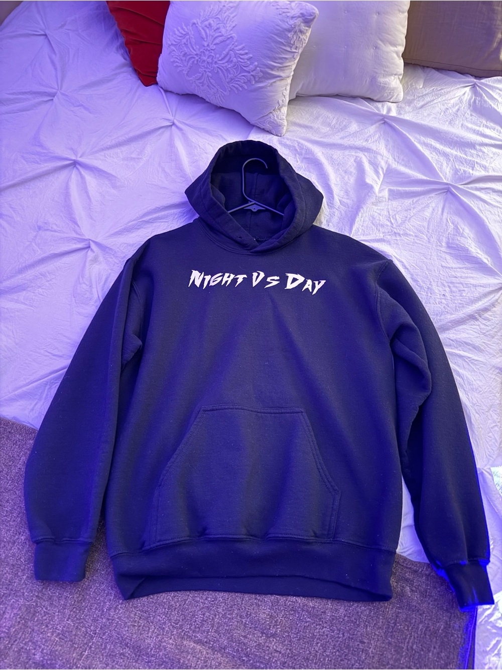 Night Vs Day Women’s Black Graphic Hoodie